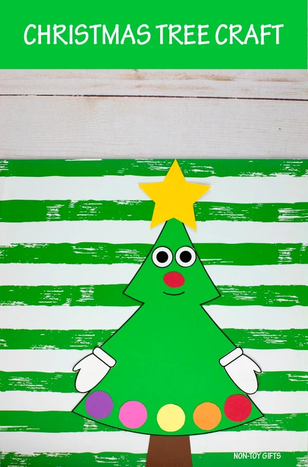 Christmas tree craft