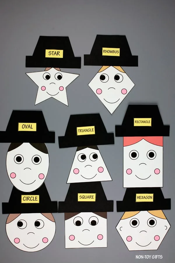 Pilgrim shape matching activity