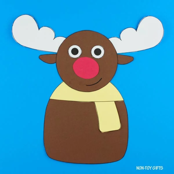 Christmas craft for kids: reindeer
