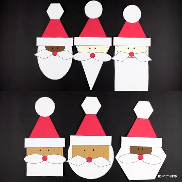 Shape Santa craft