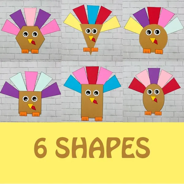 Turkey shape craft