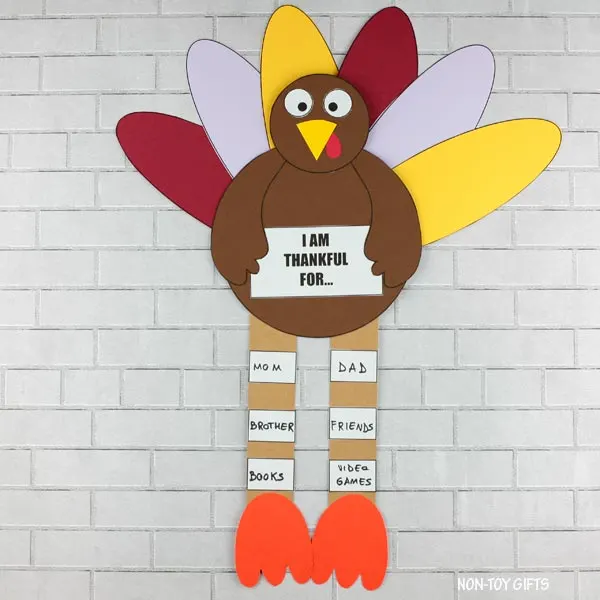 Thanksgiving turkey craft