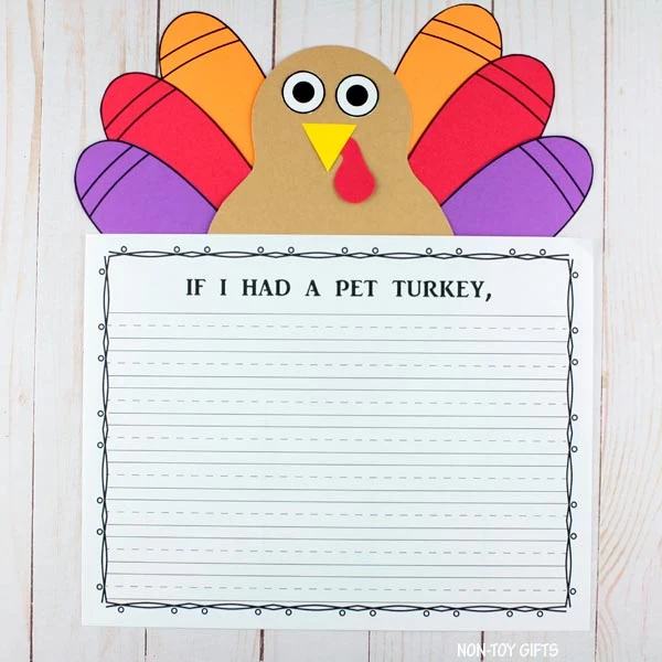 If I had a pet turkey writing prompt