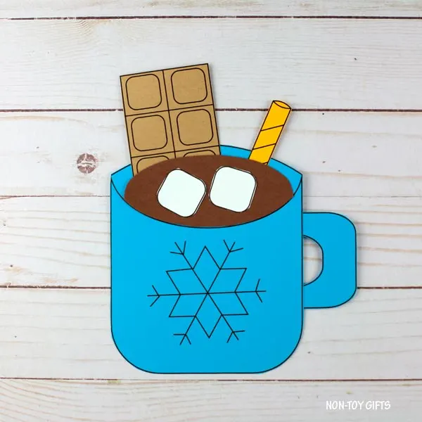 Mug of hot chocolate