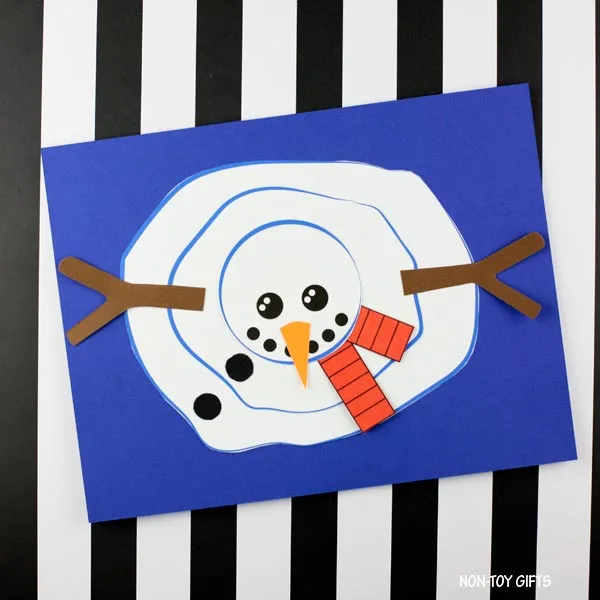 melted snowman craft
