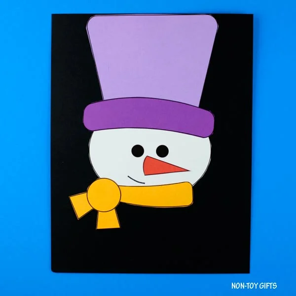 Snowman craft for kids