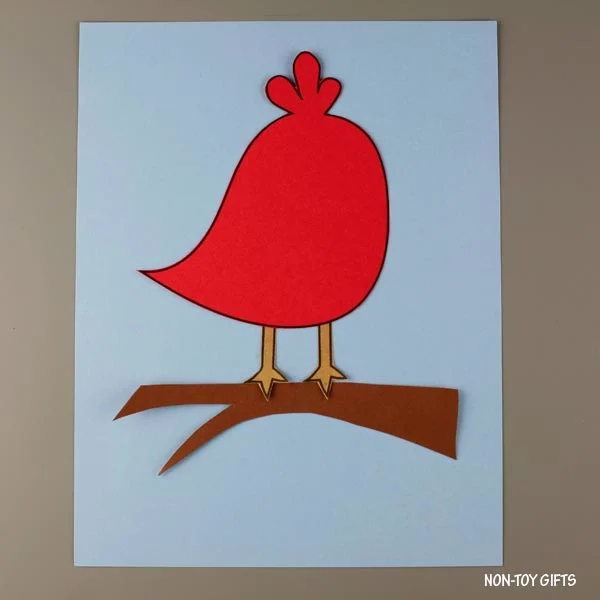 bird on tree branch