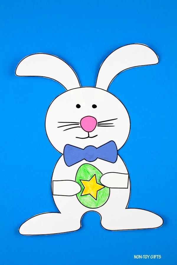 Easter egg and bunny craft