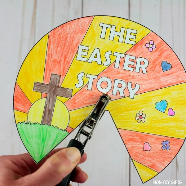 make a whole in the cover wheel