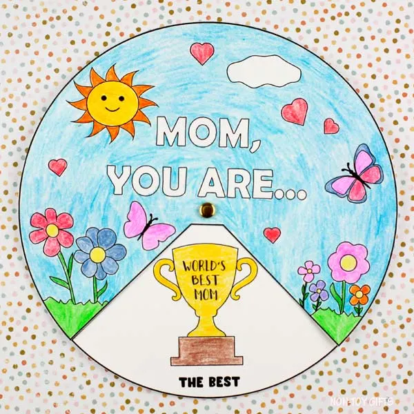 Easy Mother's Day wheel