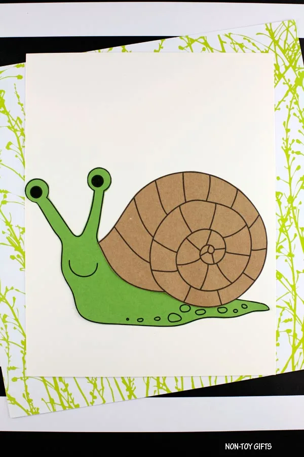 paper snail craft
