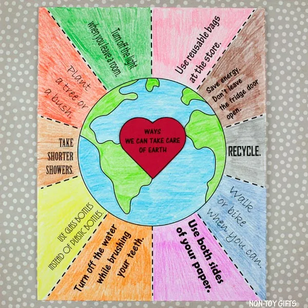 Earth Day coloring page