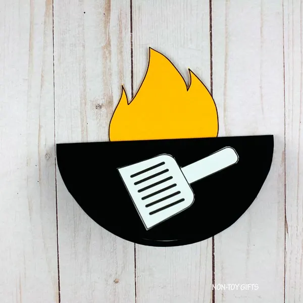 glue the spatula 