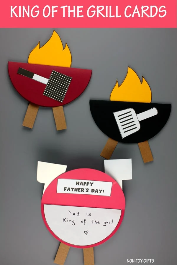 King of the grill card