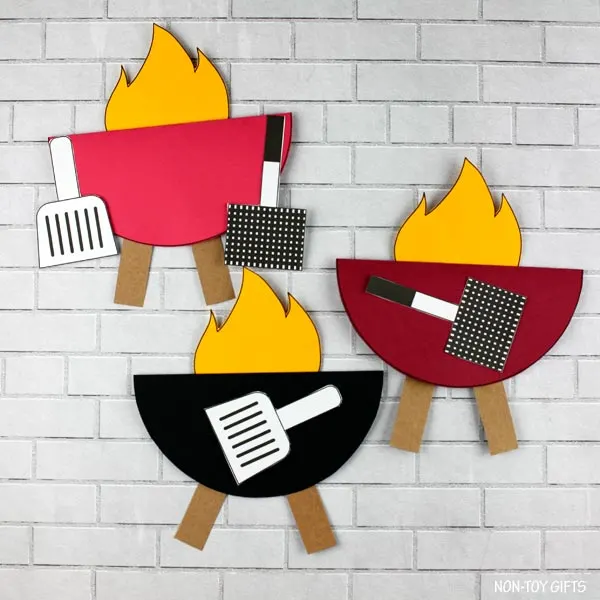King of the grill card for Father's Day