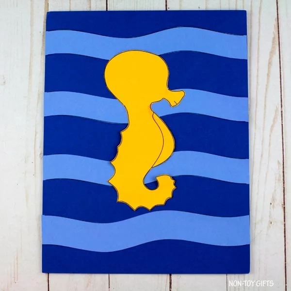 seahorse body