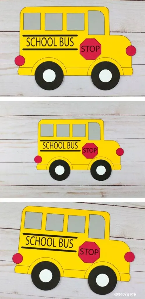 School bus craft for kids
