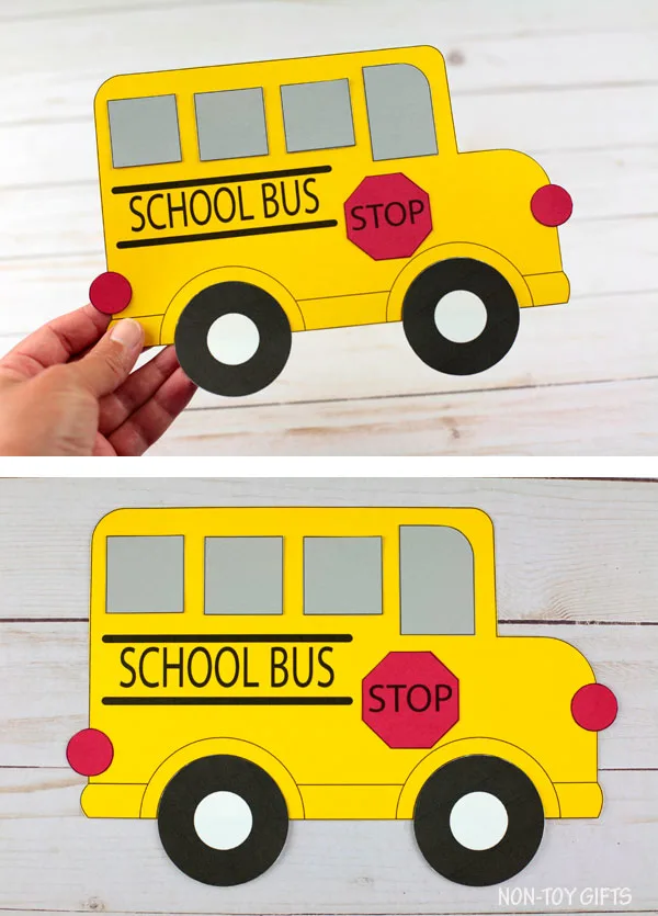 School bus craft craft for back to school