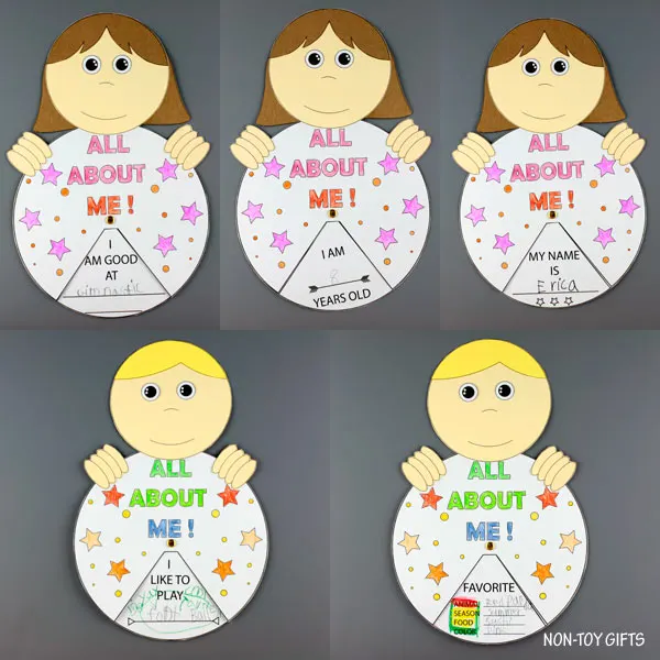 All about me spinner
