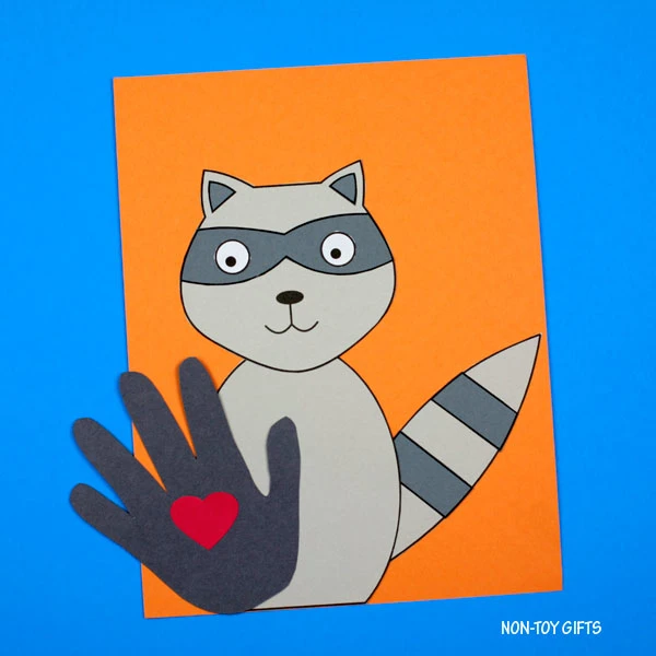 The Kissing Hand craft for back to school