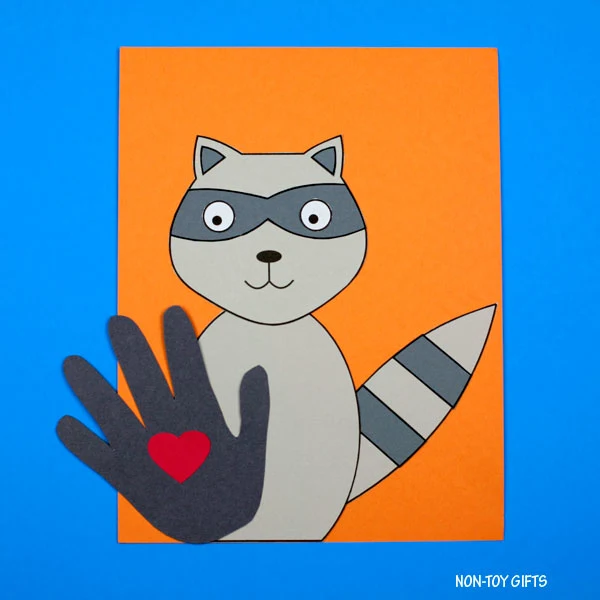 The Kissing Hand back to school craft