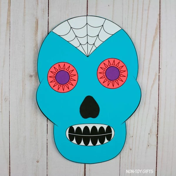 top skull decoration