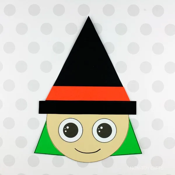 shape witch craft template