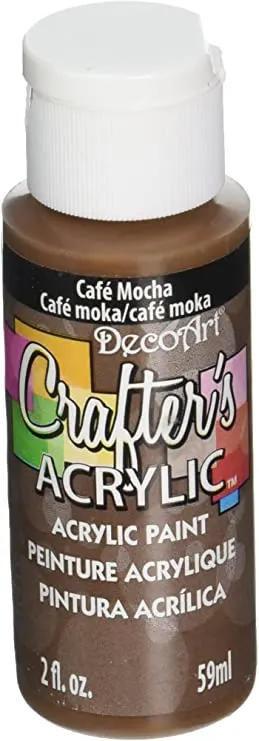 Brown craft paint