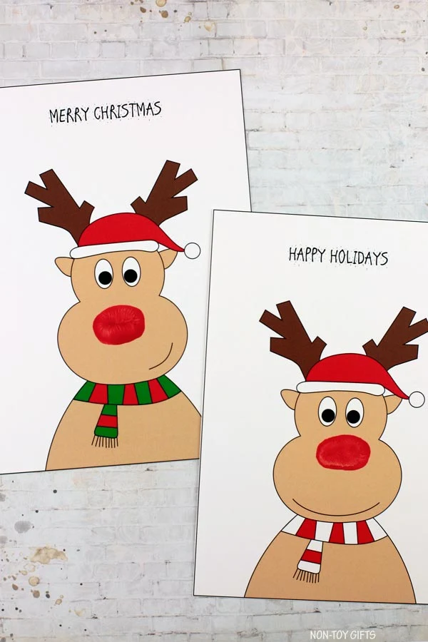 Christmas cards for babies and toddlers