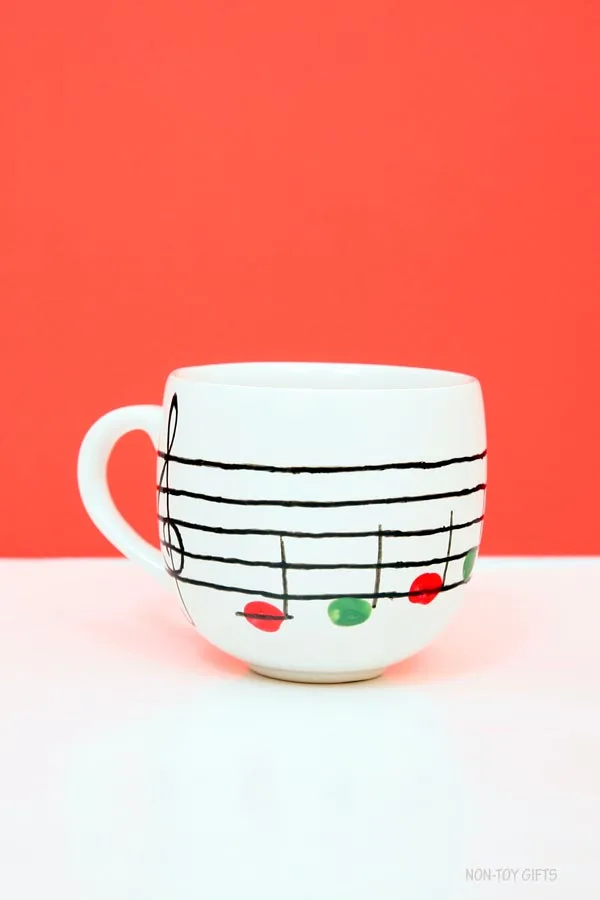 Handmade gift for music teachers