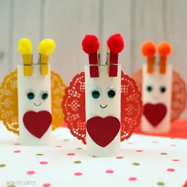Valentine's Day love bug craft for kids