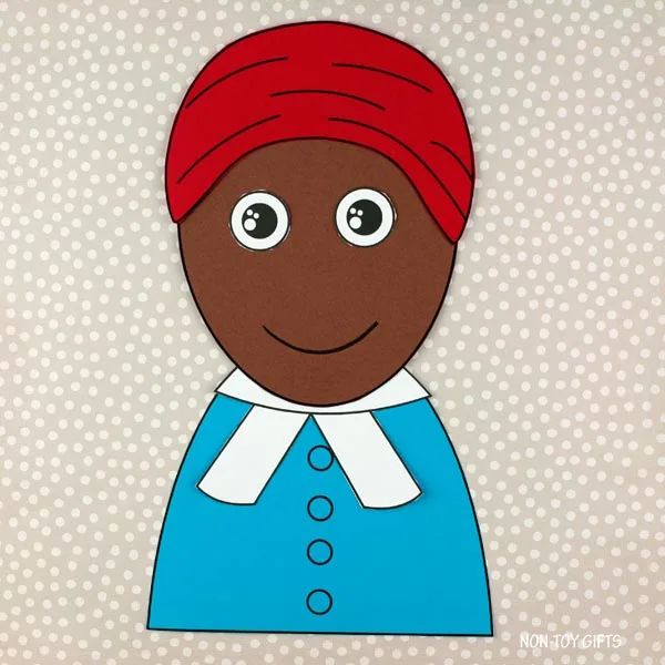 Black History Month: Harriet Tubman craft for kids