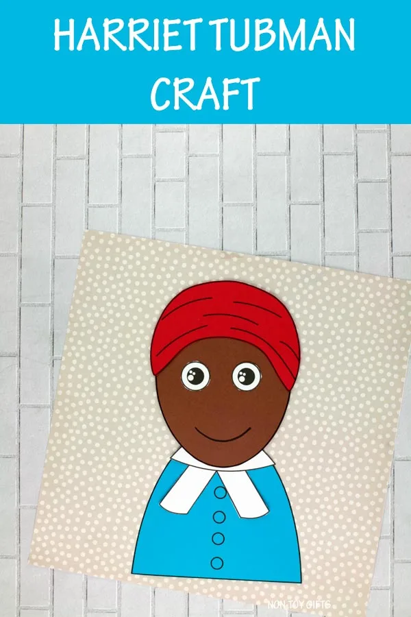 Harriet Tubman craft for kids