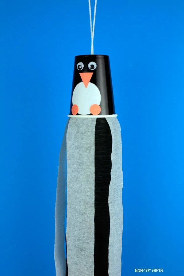 Winter penguin craft