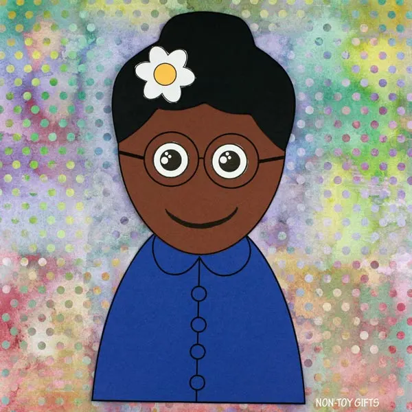 Rosa Parks craft for kids