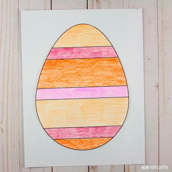 glue on white cardstock paper