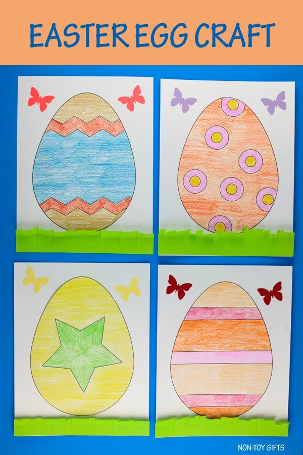 Easter egg craft for kids