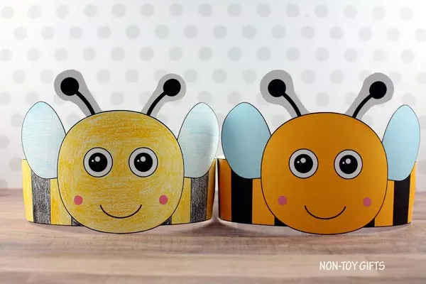 handmade bee headband