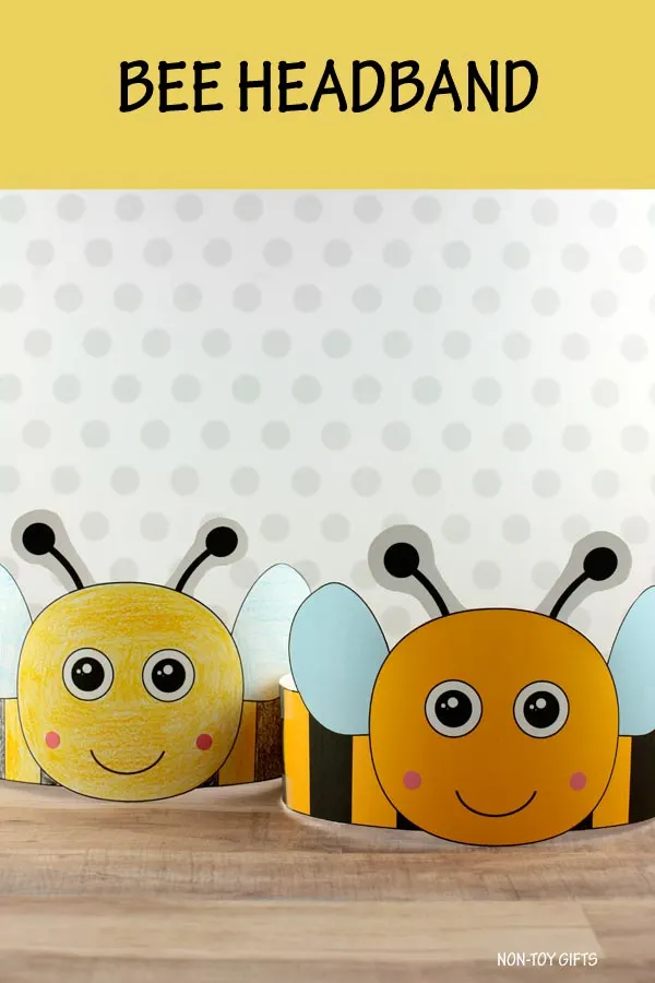 DIY bee headband for kids