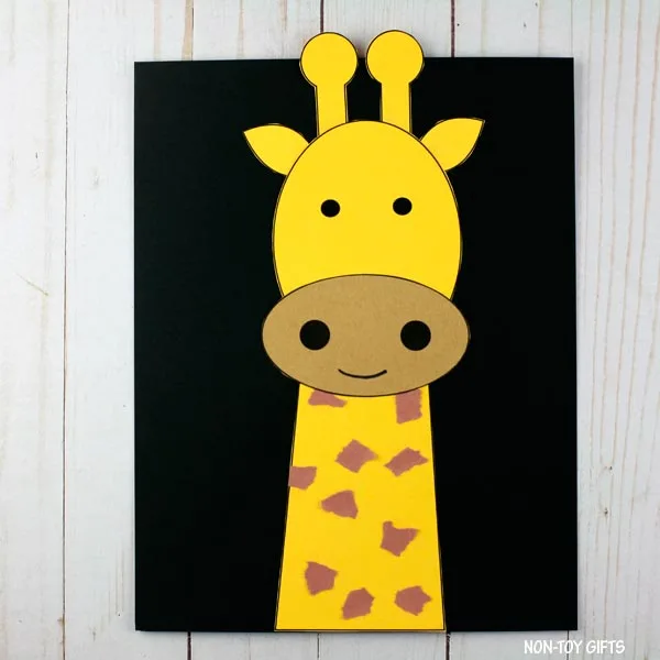 giraffe craft for kids