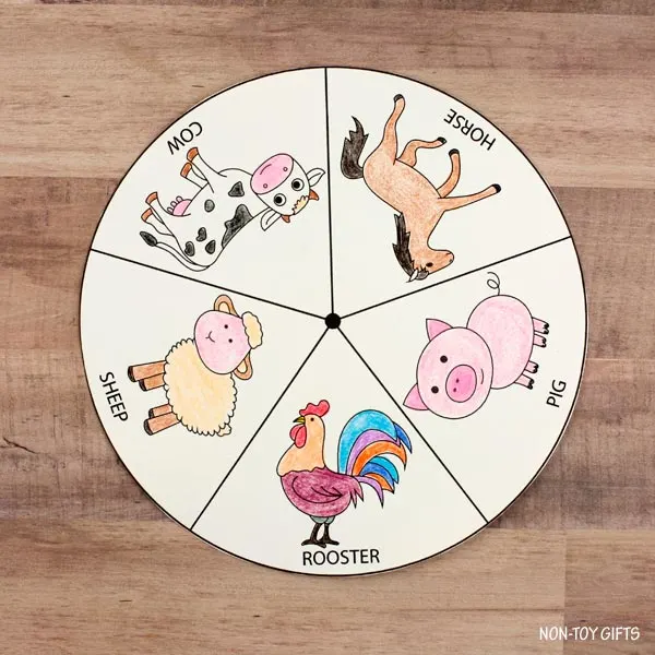color the spinner
