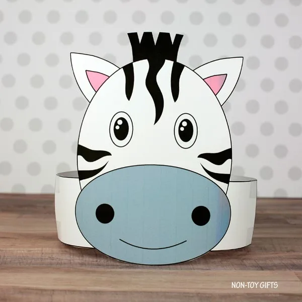 zebra crown for kids