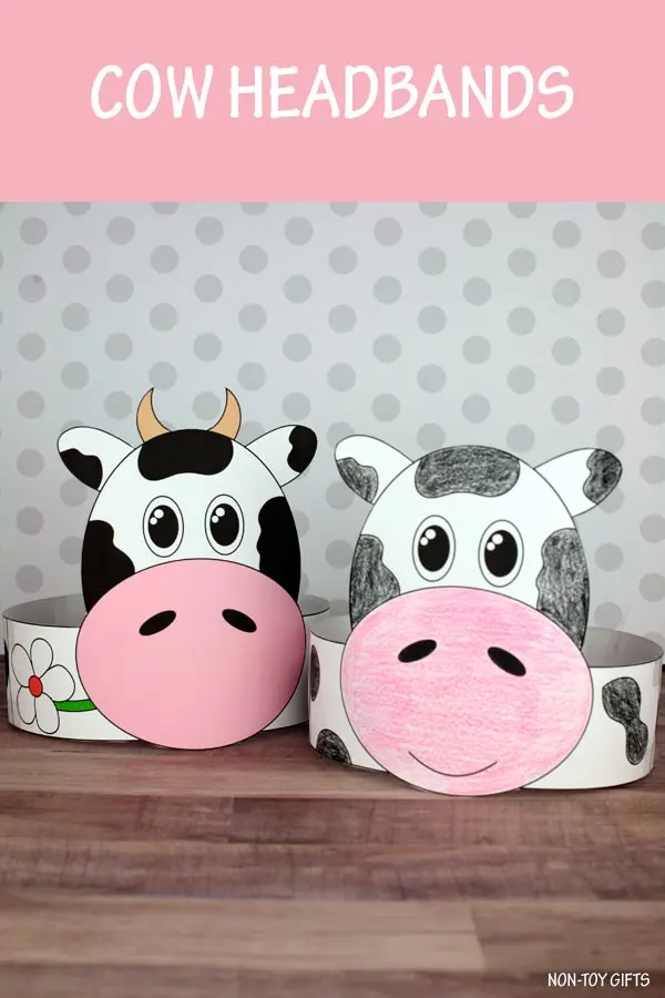 cow headband for kids
