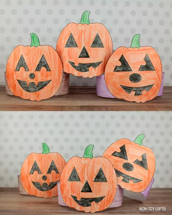 Halloween pumpkin headband