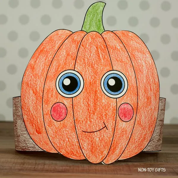 Halloween Pumpkin headband for kids