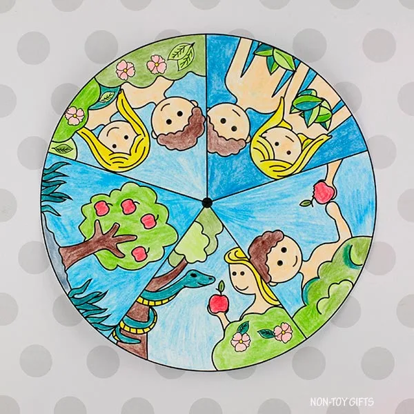 color the wheel