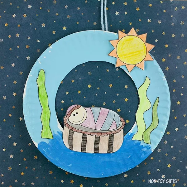 simple Baby Moses craft
