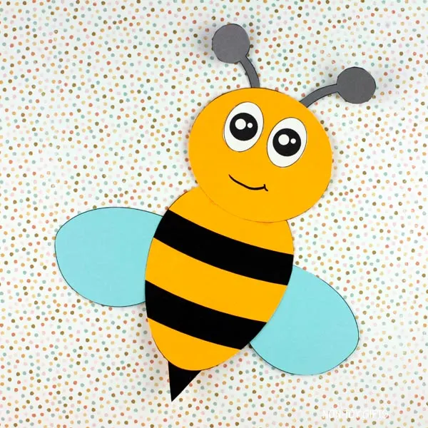 bee craft for preschoolers and kids
