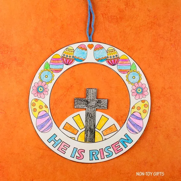 Easter Sunday School craft