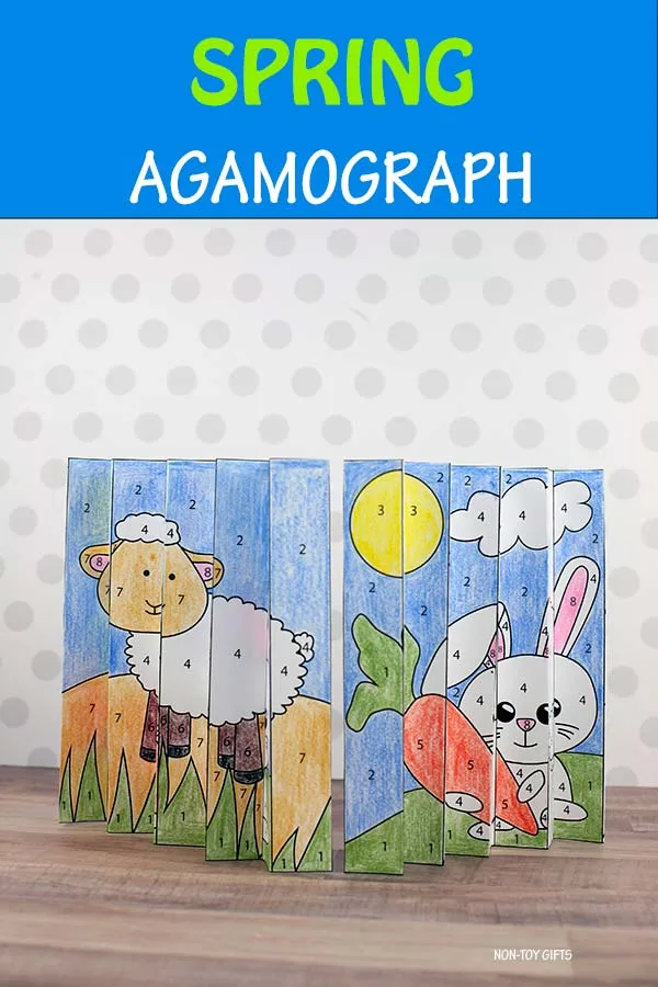 Spring agamograph for kids